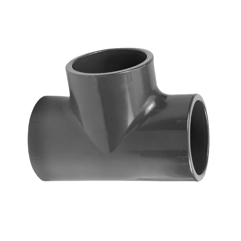 250 mm VDL PVC Klebe Fitting T-Stück 90° Muffe Verbinder - PN 10 bar
