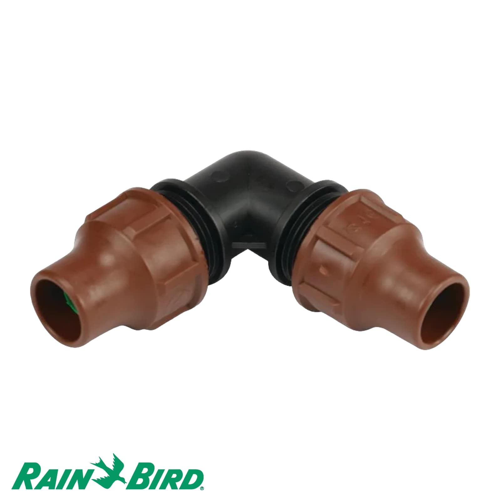16 mm Rain Bird PP Winkel 90° Lock Quick Tropf Fitting braun Typ BF-22