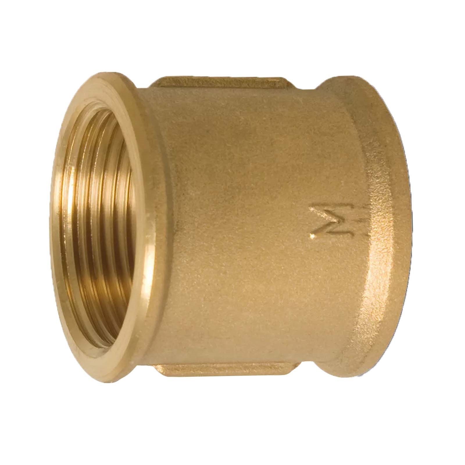 1/4" Muffe Innen x Innengewinde IG Messing Fittings PN 30 bar