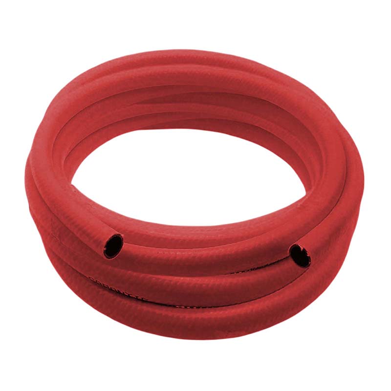 1/2" 13 mm 3-lagig Garten Wasser Bewässerung Universal Schlauch rot/grau - PN 10 bar - 20 m