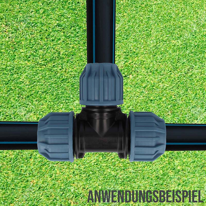 63 x 5,8 mm PE PP Rohr HD Druckrohr Trink Brauch Wasser PE 100 DVGW SDR 11 PN 16 bar - 100 m Rolle