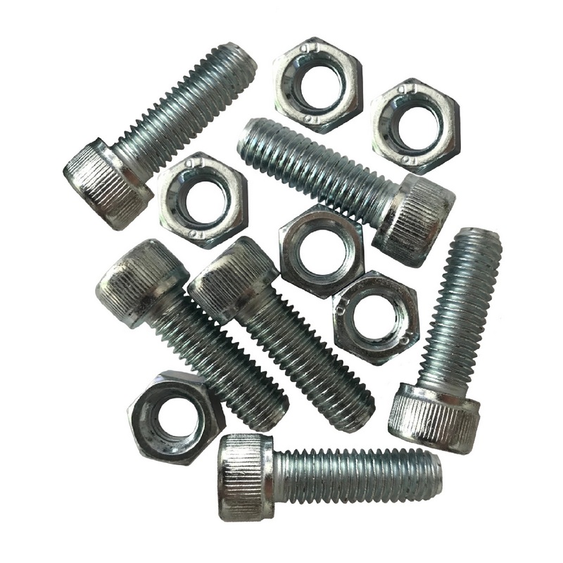 M 12 x 60 Schrauben Satz Klemmschale Stahl