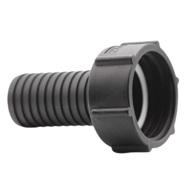 S60 x 6 IBC Adapter Tülle Stutzen drehbar 1 1/2" (38 mm) Container Fass Tank Zubehör PN 10 bar