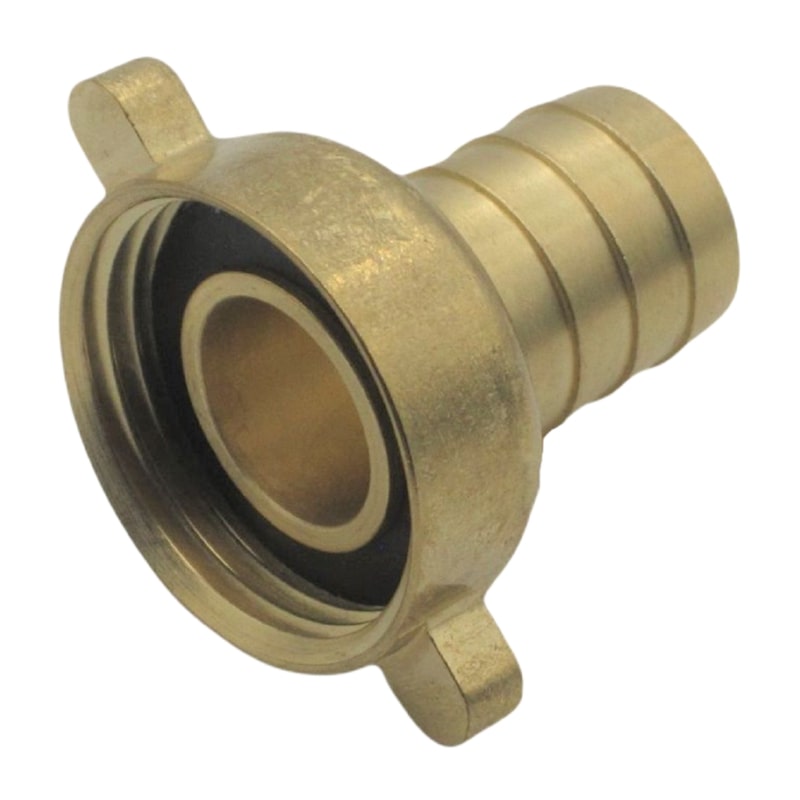 32 mm x 1 1/4" - 2/3 Schlauch Verschraubung Anschluß Tülle Innengewinde IG Messing Fittings - PN 10 bar