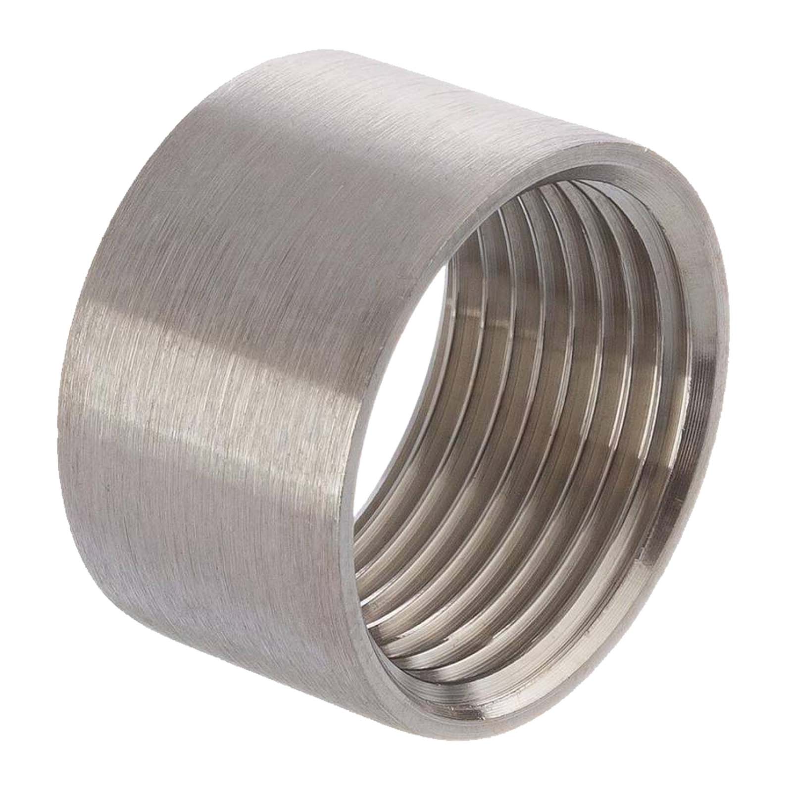 4" Edelstahl FItting V4A AISI 316 Nr. 270A - Muffe kurz (41,5 mm) Innengewinde IG - PN 10 bar