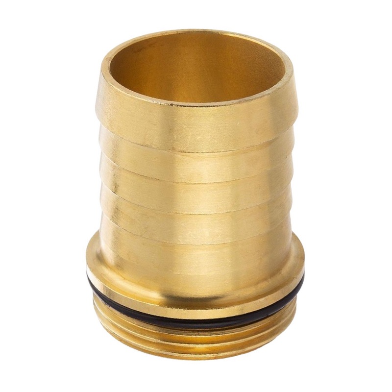 13 mm x 3/4" Zoll Schlauch Tülle Stutzen O-Ring Außengewinde AG Messing Fittings - PN 10 bar