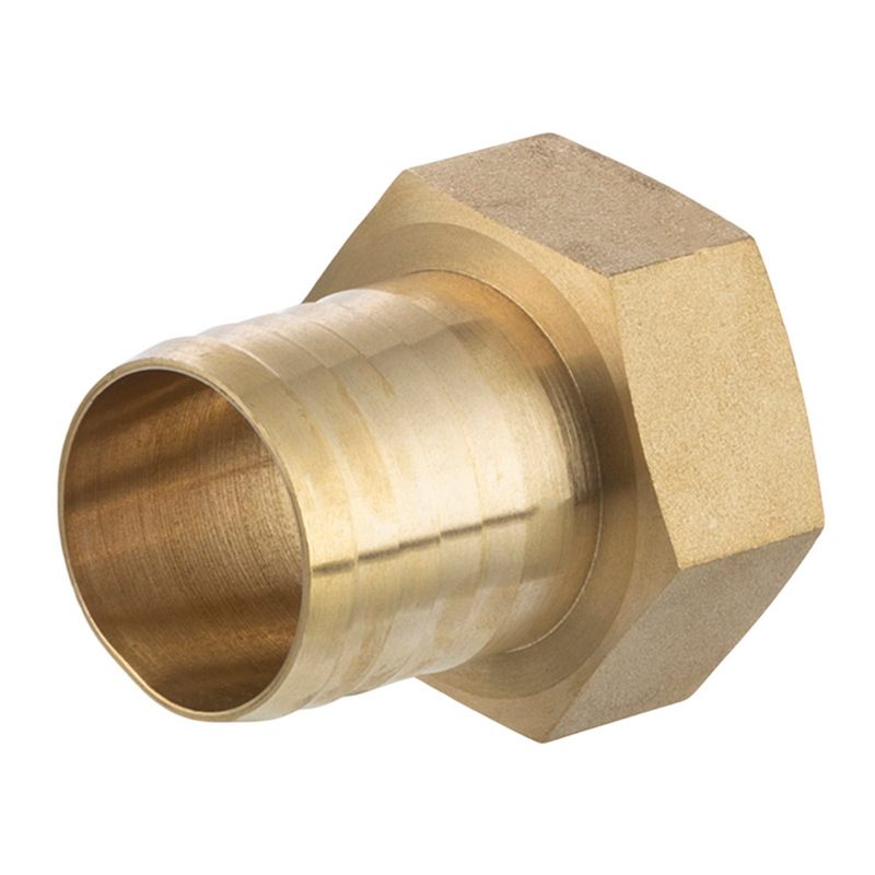 1 1/2" x 38 mm Schlauch Tülle Stutzen Innengewinde IG Nippel Messing Fitting - PN 16 bar