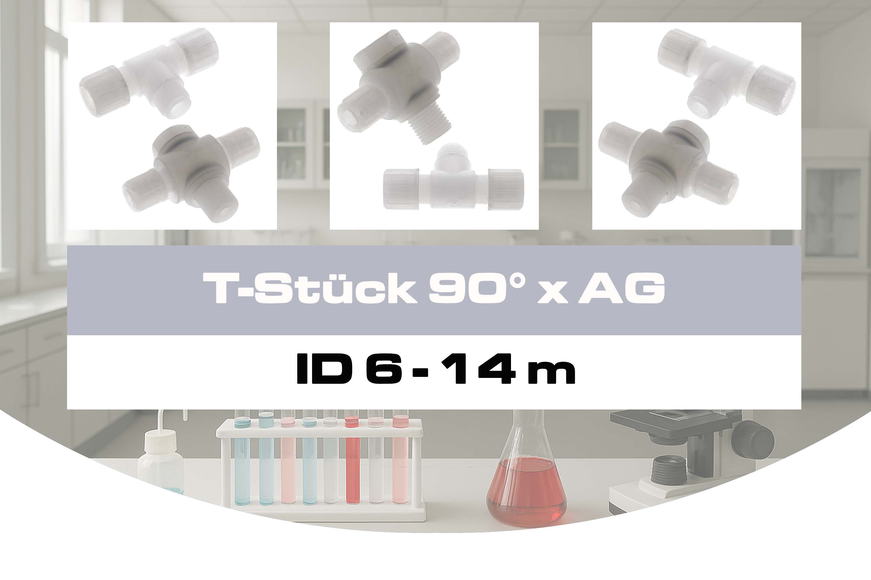 T-Stück 90° x AG