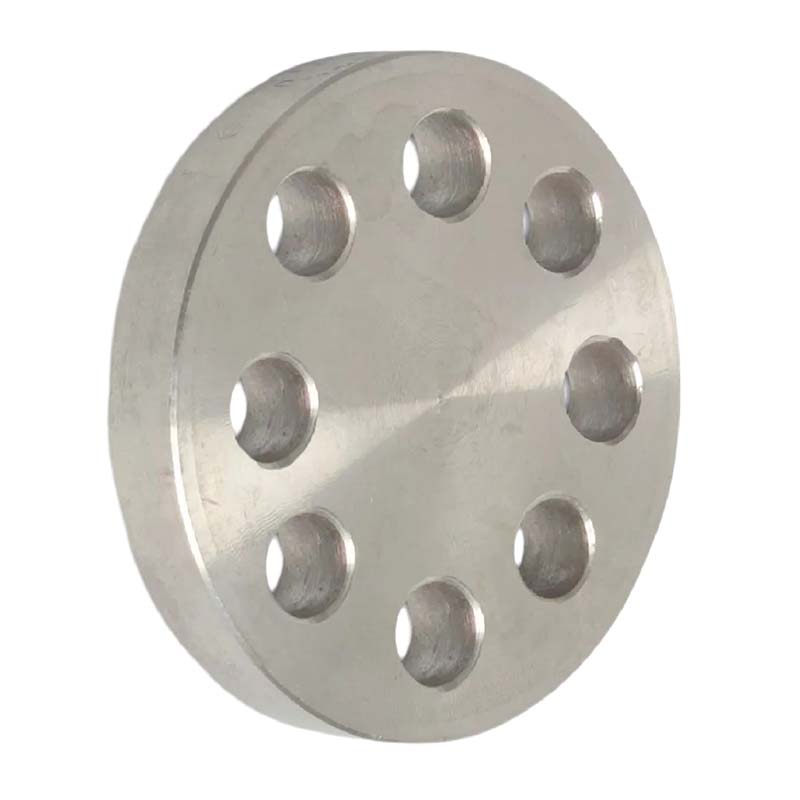 DN 150 Blind Flansch Stumpfschweißung Edelstahl Fitting V4A AISI 316 DIN 2527 - PN 16 bar
