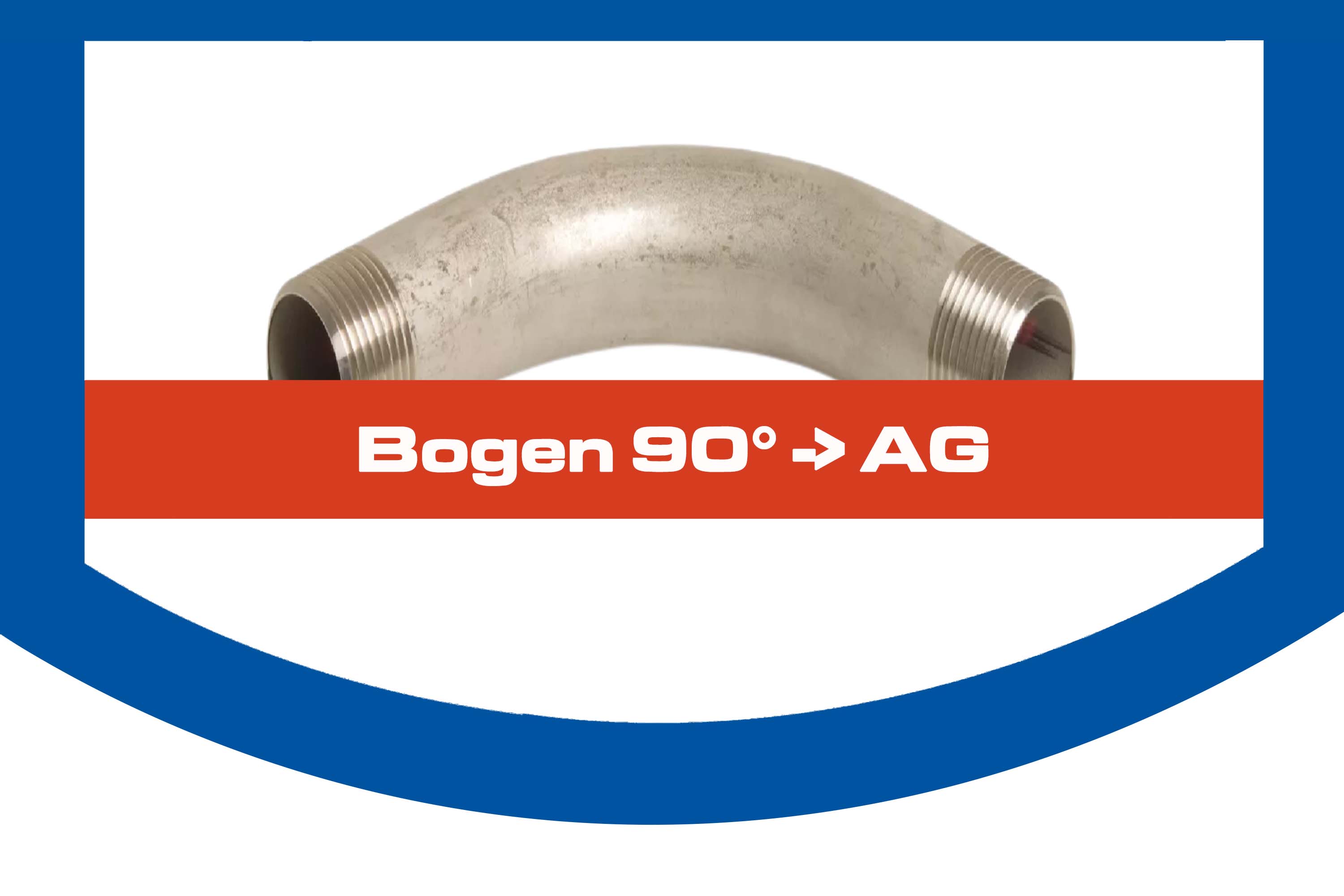 Bogen 90° (AG)