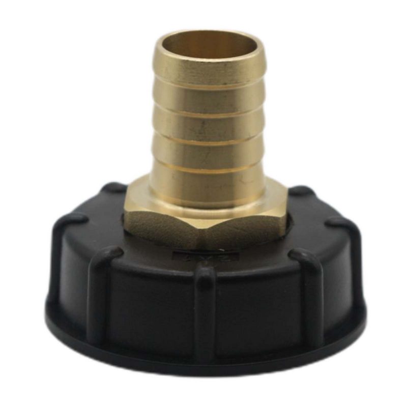 S60 x 6 IBC Adapter auf MS-Tülle 1"Zoll 25 mm Container Tank Zubehör
