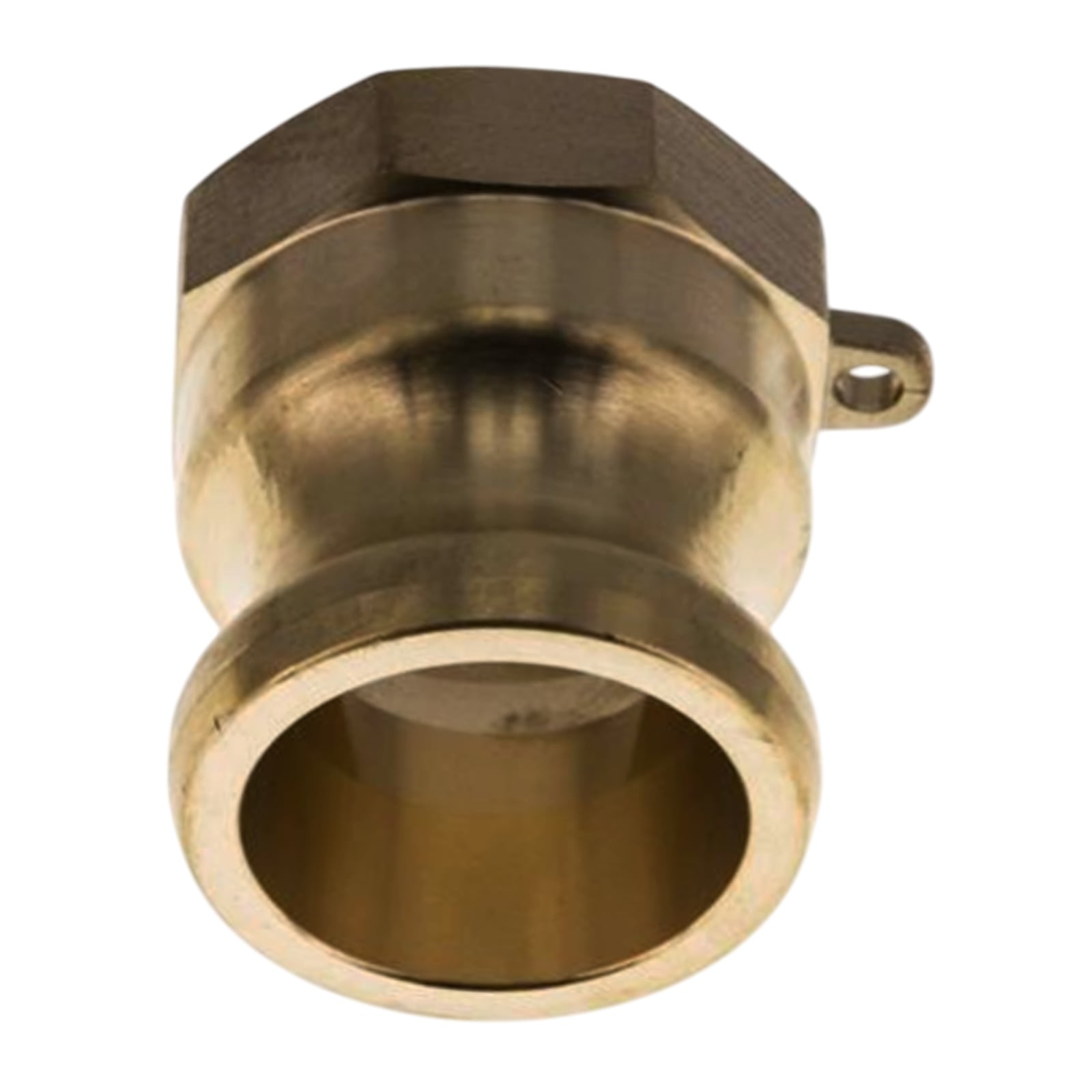 Kamlock Typ A - Vaterteil Messing - 175,9 mm Stecker mit Innengewinde (IG) 6" Zoll DN 150 - 5 bar