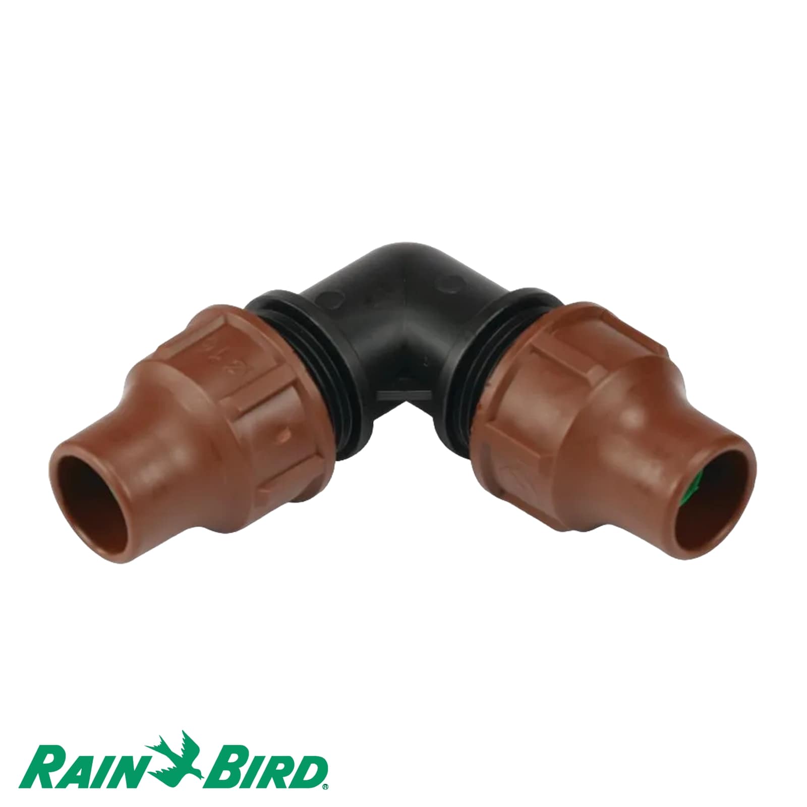 16 mm Rain Bird PP Winkel 90° Lock Quick Tropf Fitting braun Typ BF-22