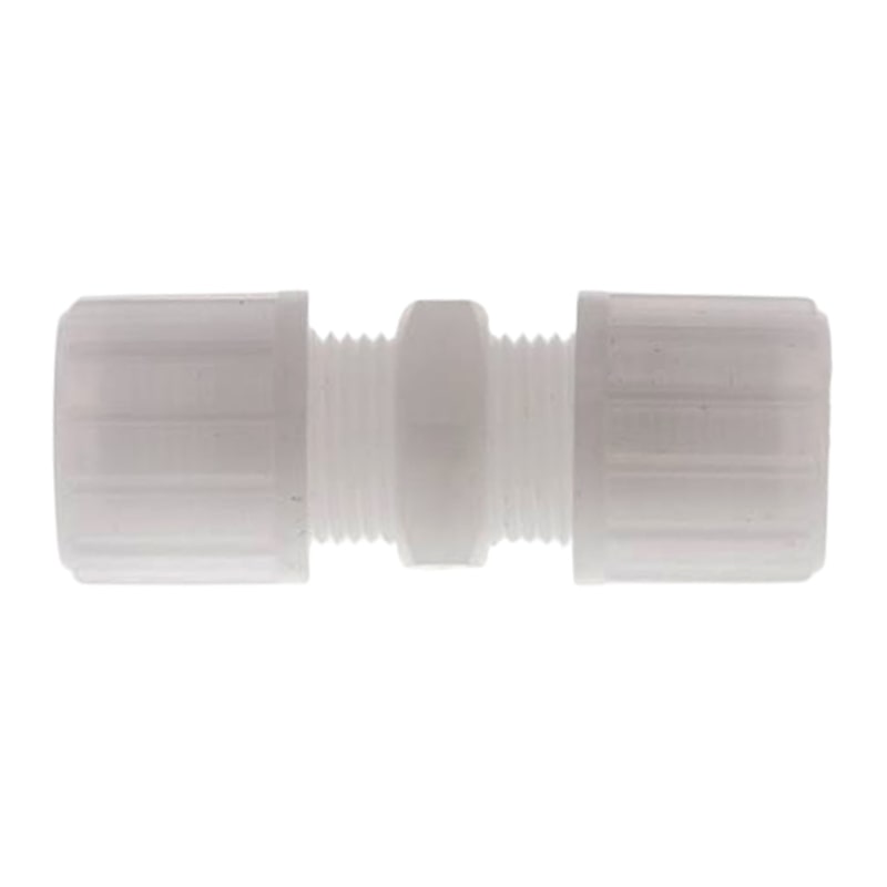 14 x 12 mm Kupplung PVDF Verschraubung Verbinder PA PP Schlauch FDA - PN 10 bar