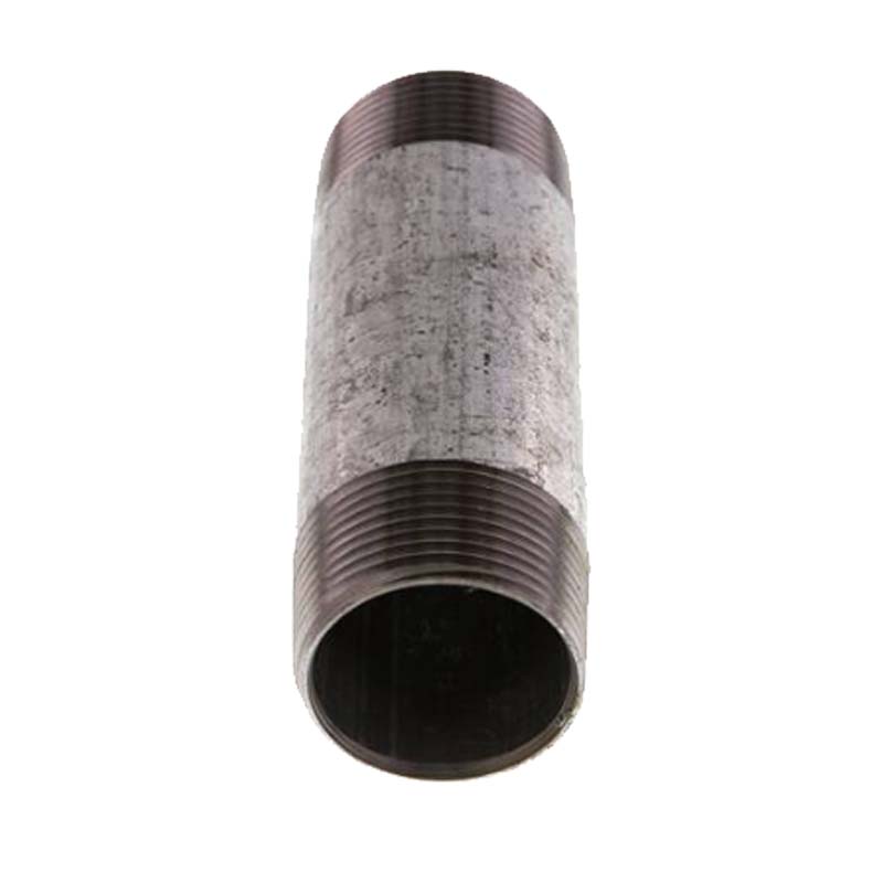 2 1/2" Rohrnippel Nr. 23 Stahl verzinkt 300 mm Außen x Außengewinde AG Fittings - PN 16 bar