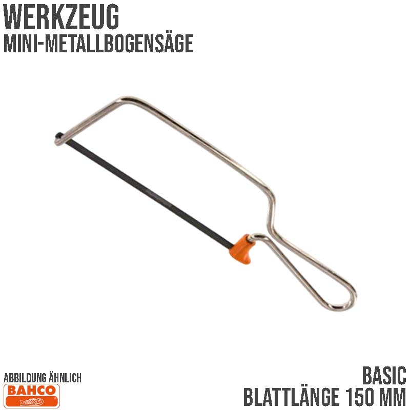 150 mm Mini Metall Bogen Säge Basic
