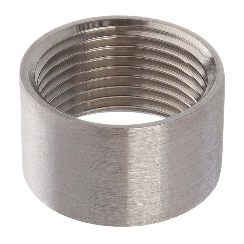 1/4" Edelstahl Fitting V4A AISI 316 Nr. 270A - Muffe kurz (12,0 mm) Innengewinde IG - PN 10 bar