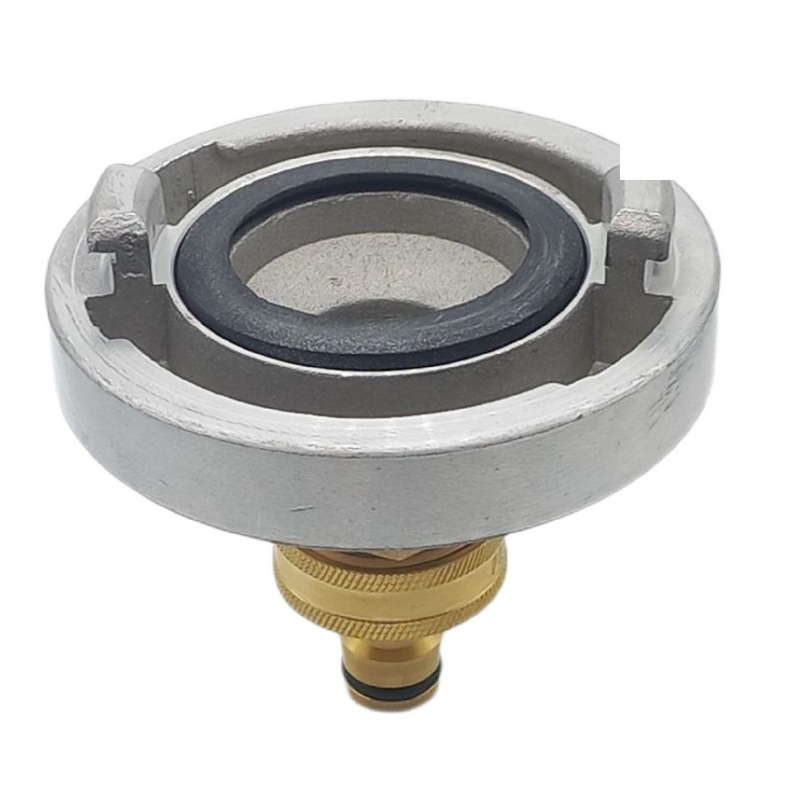 STORZ C DN 52 KA 66 Übergangsstück Adapter -> Click-Anschluss Quick-Connect Messing Pumpen Anschluss