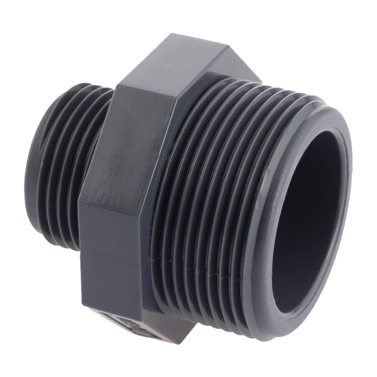 4 x 3" PVC Fitting Reduzier Nippel Außengewinde Verbinder - PN 10 bar