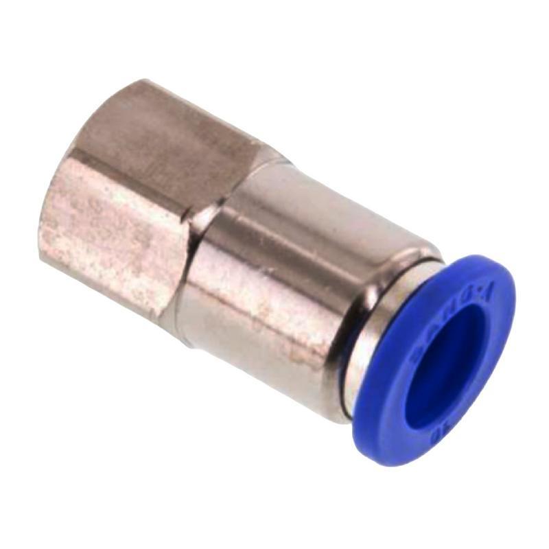 12 mm x 1/2" Pneumatik Steck Verbinder IQS Innengewinde - PN 20 bar