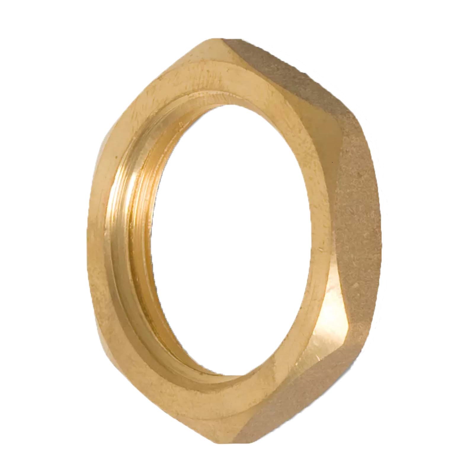 3/8" Sechskant-Mutter Innengewinde IG Messing Fittings PN 30 bar