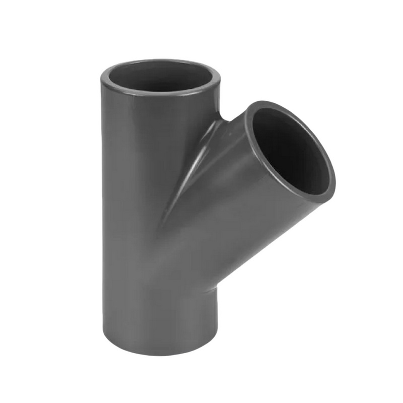 250 mm VDL PVC Klebe Fitting T-Stück 90° Muffe Verbinder - PN 6 bar