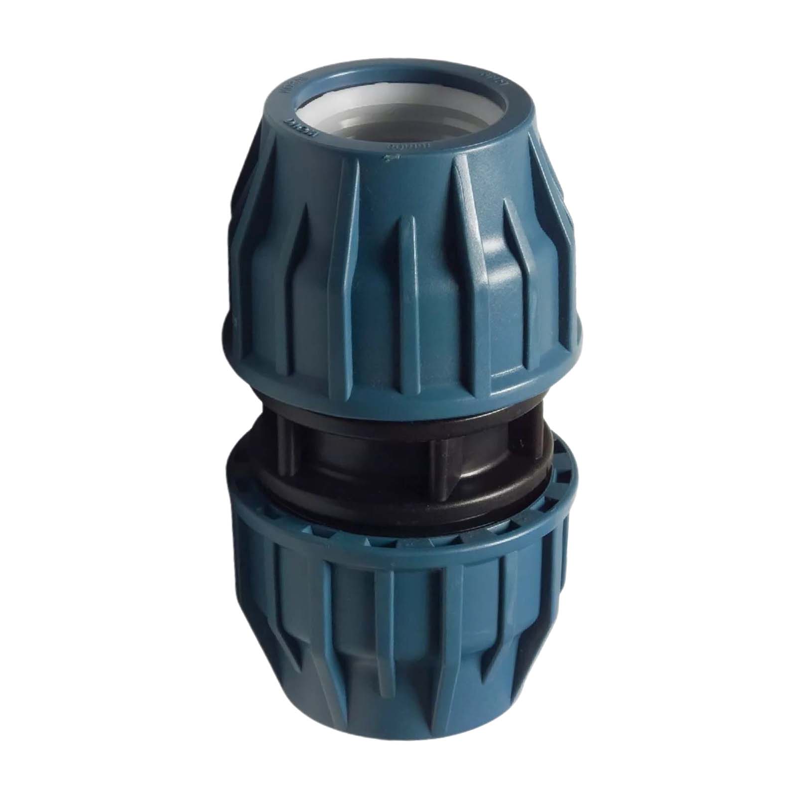 110 mm PE PP Fitting Klemm Verbinder Verschraubung Muffe Rohr Kupplung DVGW - PN 16 bar