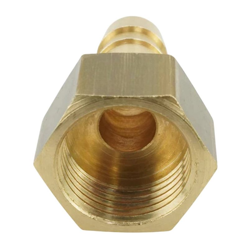 3/8" x 10 mm Schlauch Tülle Stutzen Innengewinde IG Nippel Messing Fitting - PN 16 bar