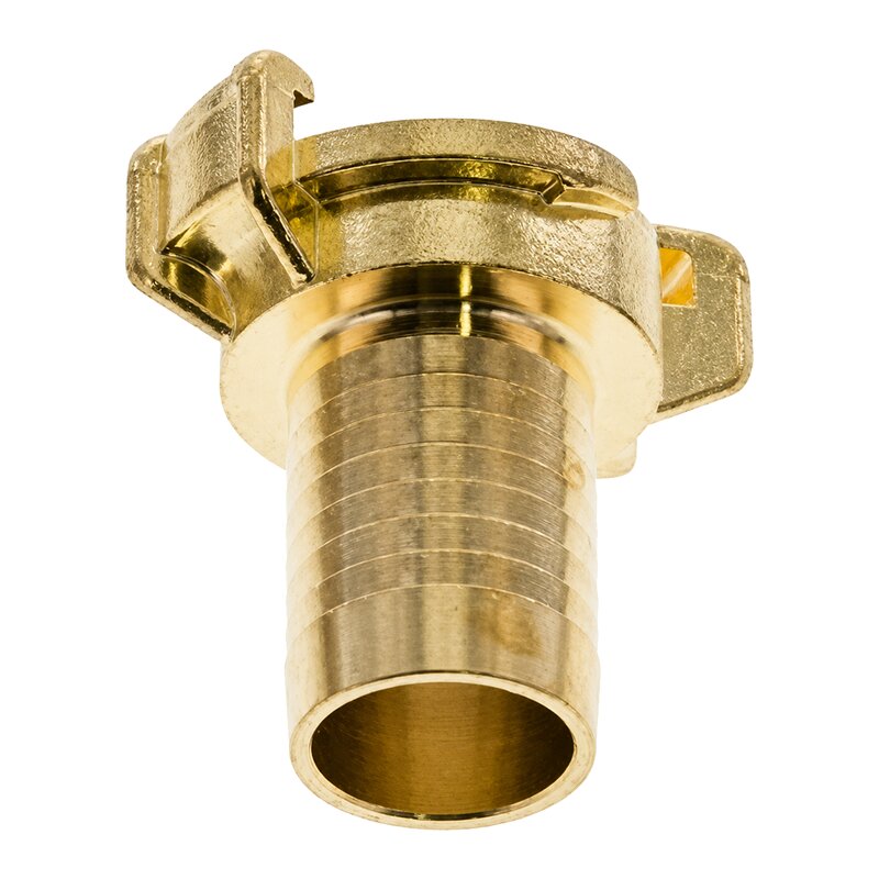 1 1/2" - 38 mm GEKA plus Schnell Kupplung Schlauch Tülle Stutzen Messing KTW-A DVGW - PN 40 bar