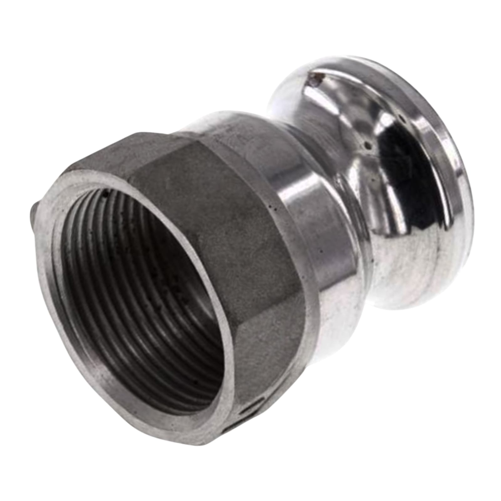 Kamlock Typ A - Vaterteil Aluminium - 36,7 mm Stecker mit Innengewinde (IG) 1" Zoll DN 25 - PN 10 bar