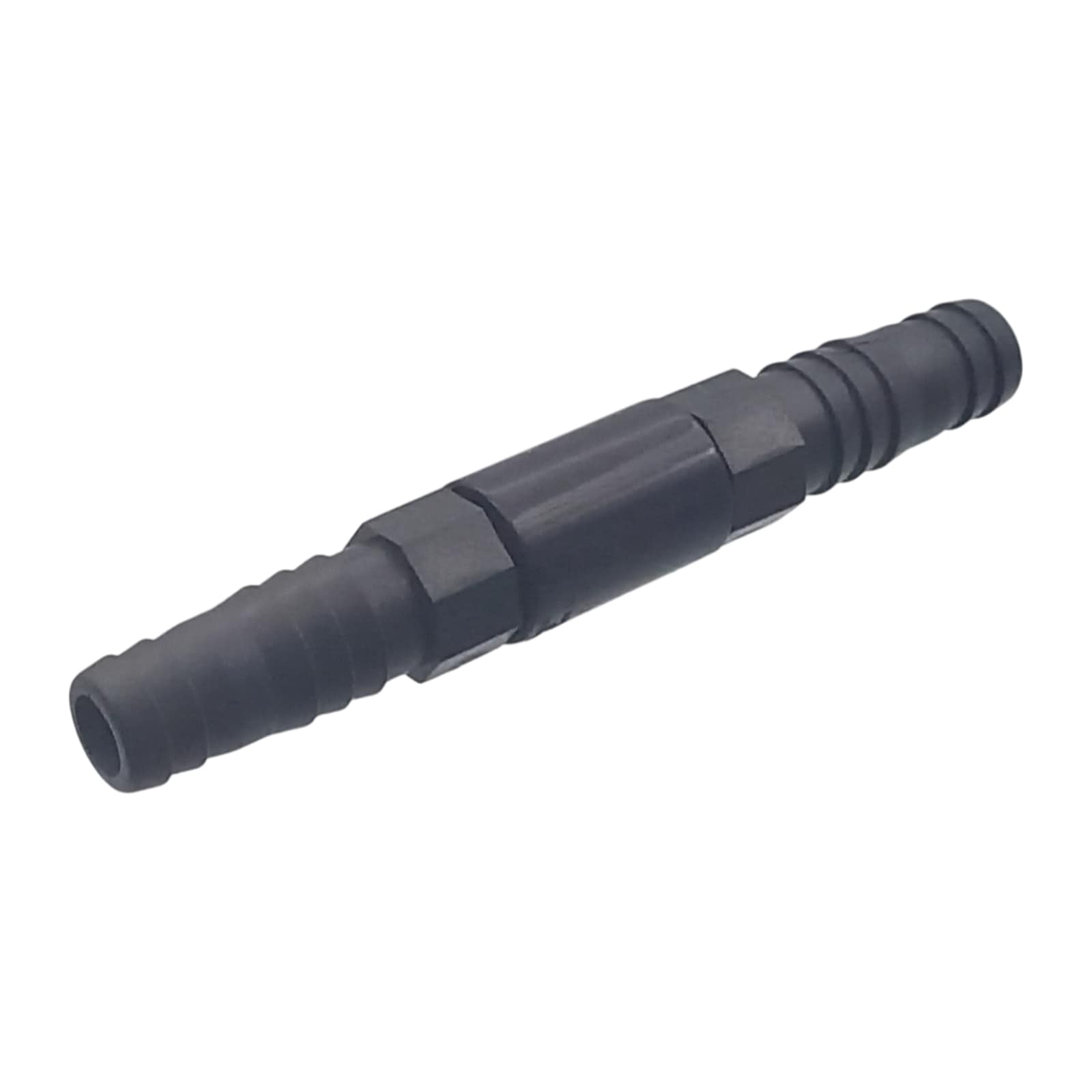 16 mm PVC PROFI Gerade Schlauch Verbinder Stutzen Tülle Pool Teich Garten - PN 10 bar - Montage-Set