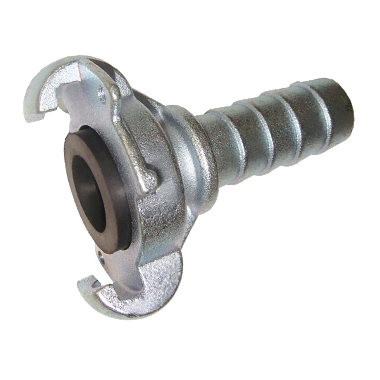 1" Klauen Kupplung Stahl European Type Abstand 42 mm Bohrung Schlauch Stutzen Tülle 26,5 mm Bohrung - PN 10 bar