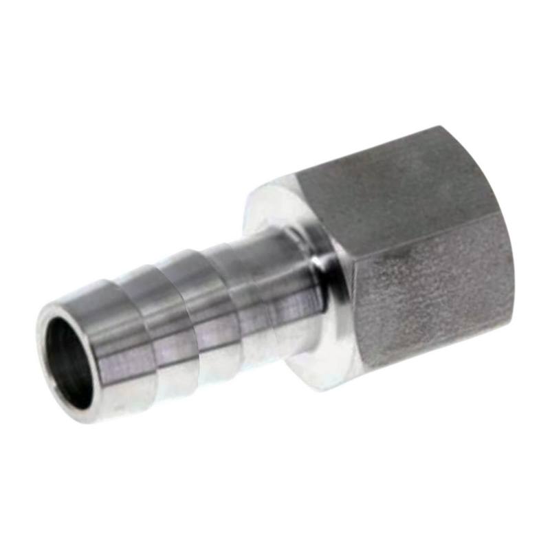1" x 25 mm Schlauch Tülle Stutzen Innengewinde IG Nippel Edelstahl AISI 316 VA Fitting - PN 20 bar
