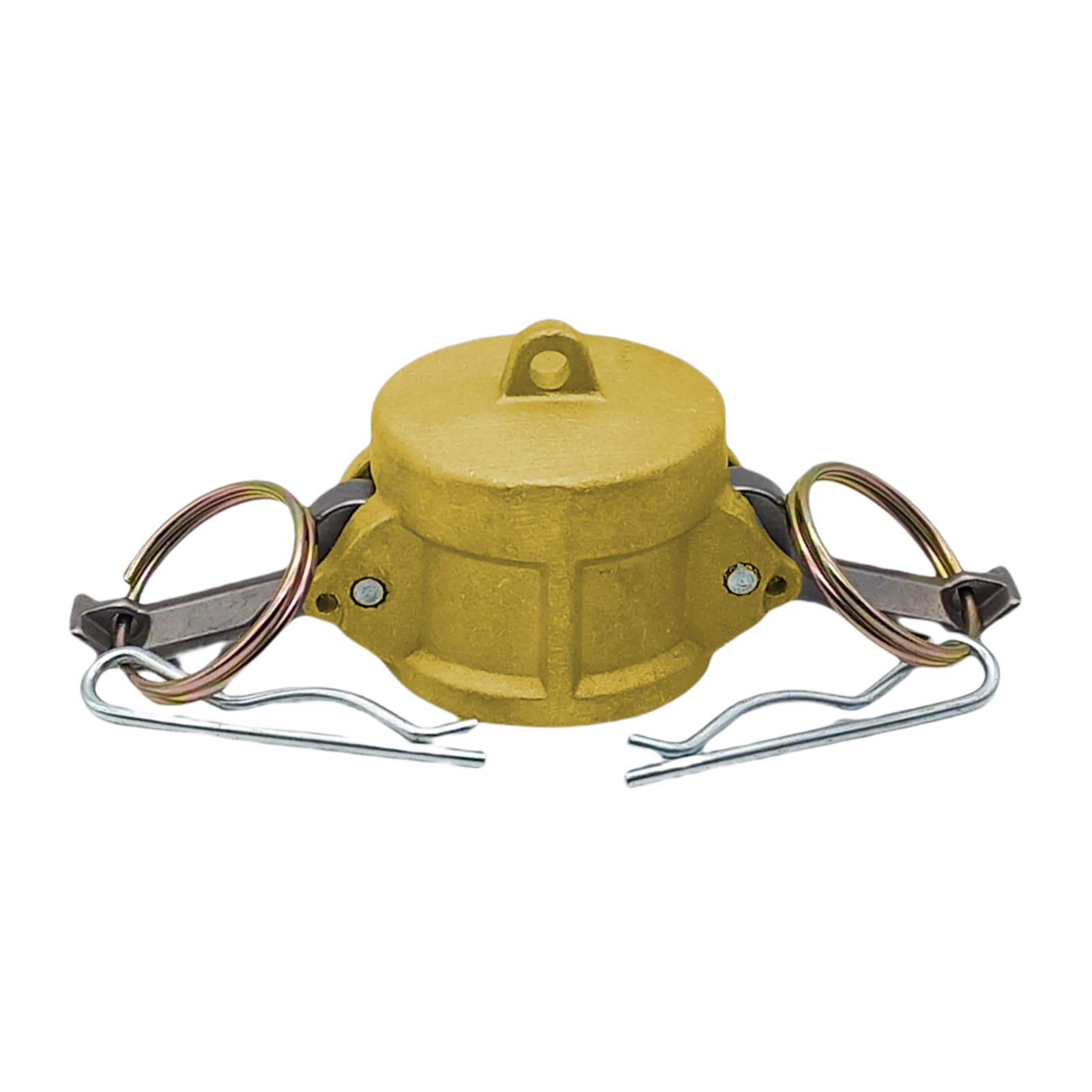 Kamlock Typ DC - End Kappe Messing Stopfen Verschluss 175,9 mm 6" Zoll DN150 - PN 5 bar