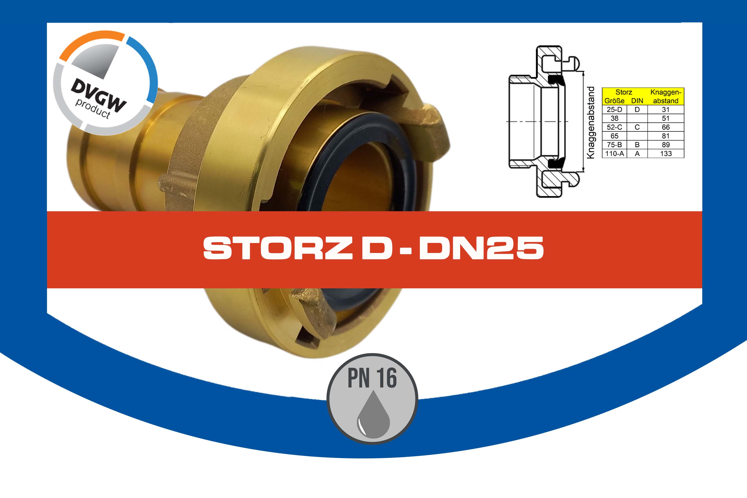 STORZ D - DN25