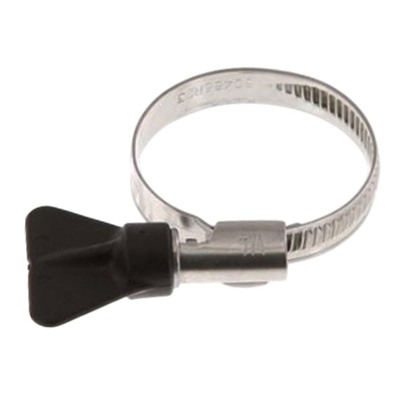20 - 32 mm NORMA Schlauch Gewinde Rohr Schelle W1 Stahl verzinkt Flügelgriff - Band 9 mm