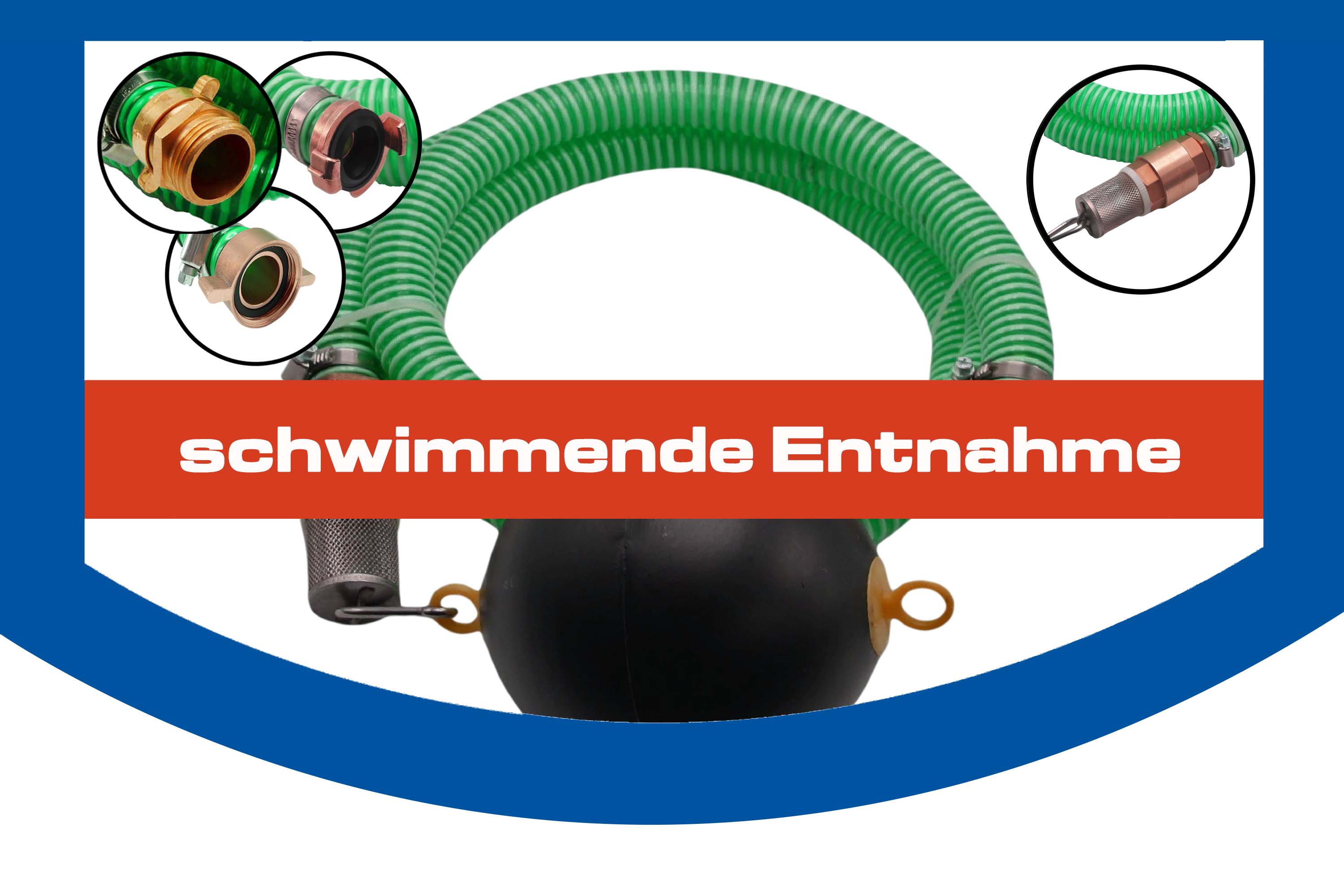 schwimmende Entnahme