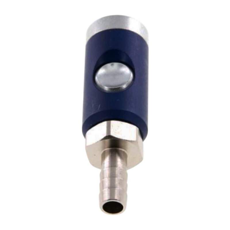 13 mm Druckluft Sicherheits Kupplung Stahl verzinkt NW 7.2 Schlauch Tülle - PN 12 bar