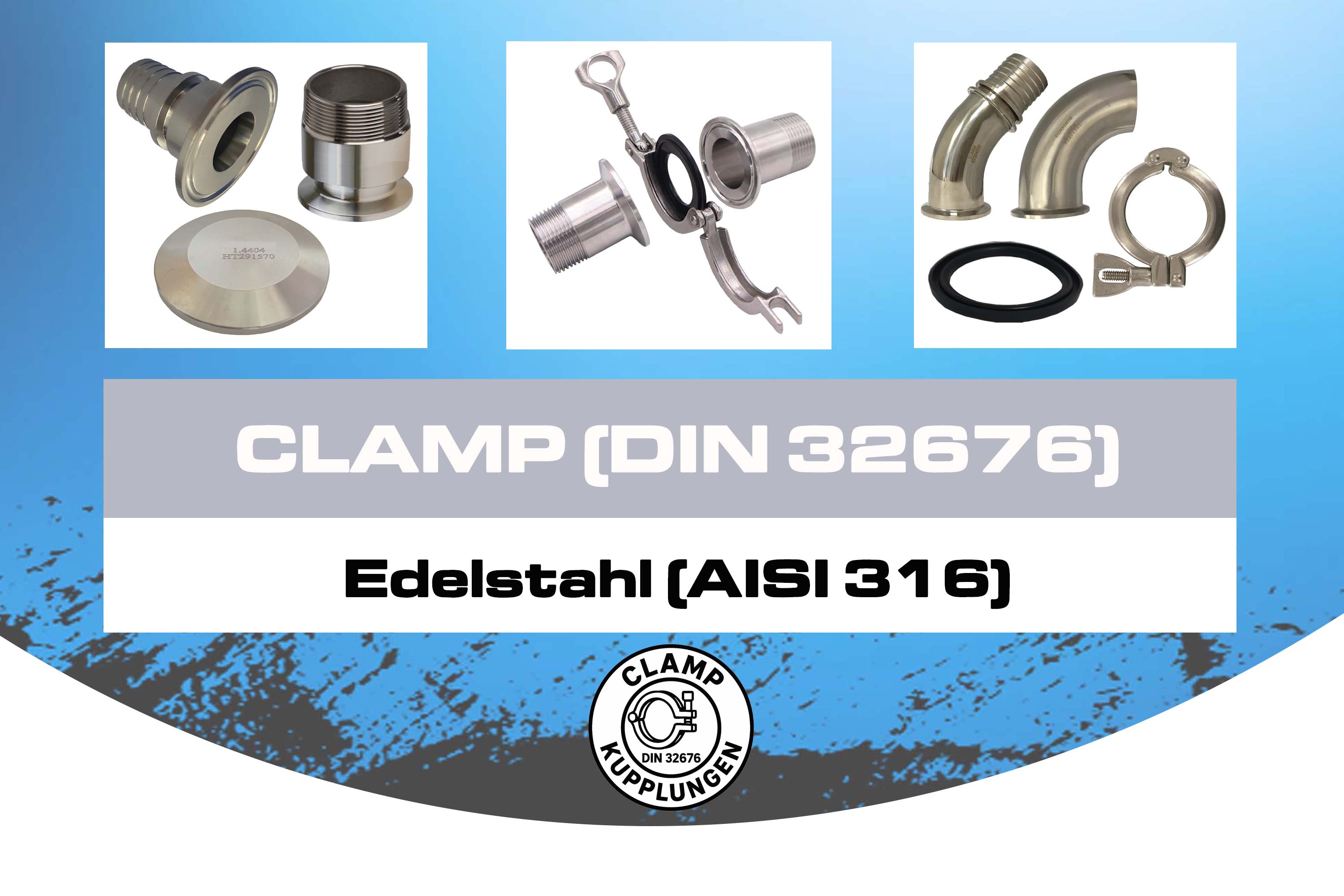 CLAMP (DIN 32676)