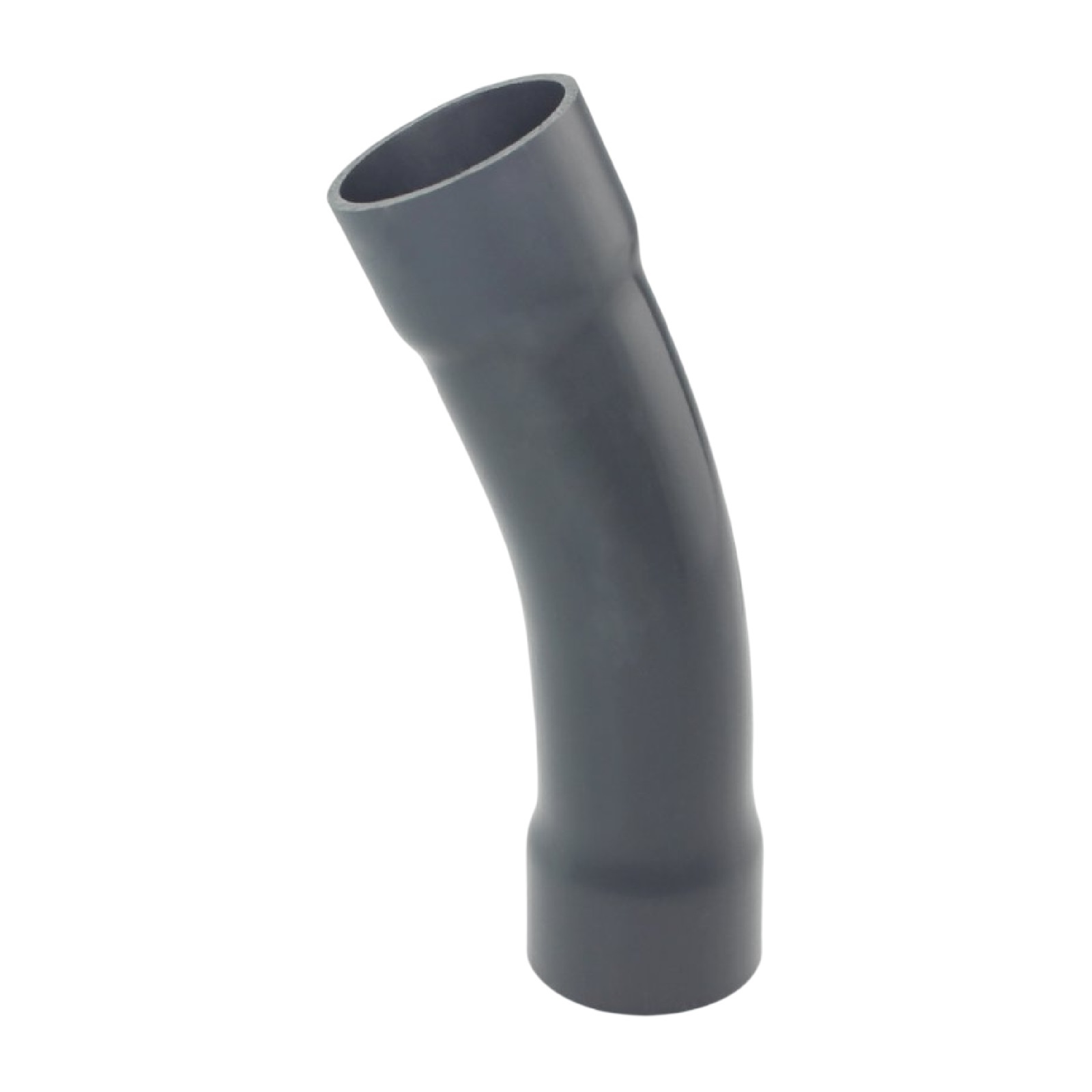 110 mm PVC Klebe Fitting Bogen Winkel 22° (Rohr) Muffe Verbinder - PN 10 bar