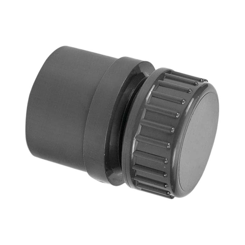 32/40 mm x 1" VDL PVC Klebe Fitting End Kappen Satz Muffe Verbinder - PN 10 bar
