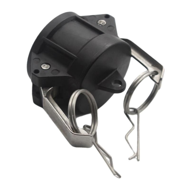 Kamlock Typ DC - End Kappe Polypropylen (PP) Stopfen Verschluss 119,5 mm 4" Zoll DN100 - PN 5 bar
