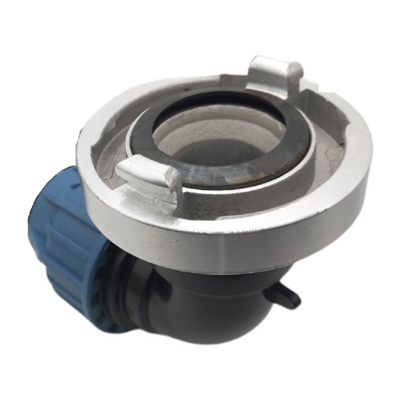 STORZ B DN 75 KA 89 Übergangsstück Adapter -> 50 mm PE Winkel 90° Rohr Klebeschlauch