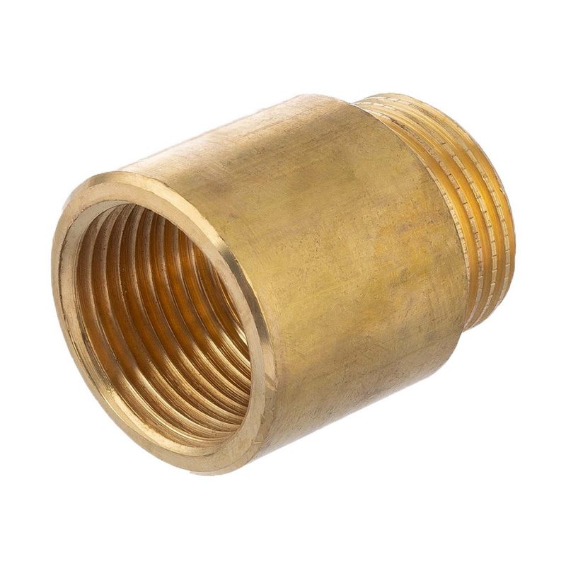 1/2" Hahnverlängerung Nr. 230 - 15 mm Außen x Innengewinde AG x IG Messing Fittings PN 30 bar