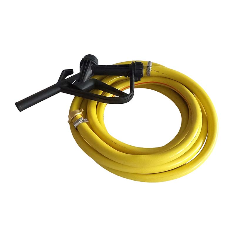 3/4" 19 mm Zapf Schlauch Garnitur mit 2/3 Verschraubung IG 1" - 4 m (PP Pistole schwarz) - PN 5 bar