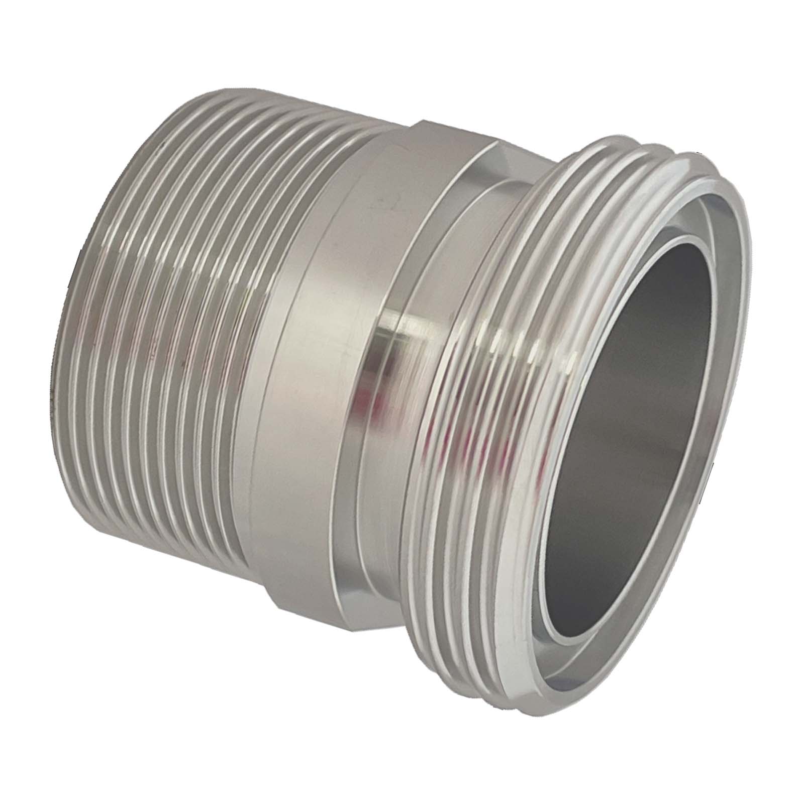 DN 76 SMS Kupplung 1145 Vaterteil VT Außengewinde BSPP 3" Zoll - PN 25 bar