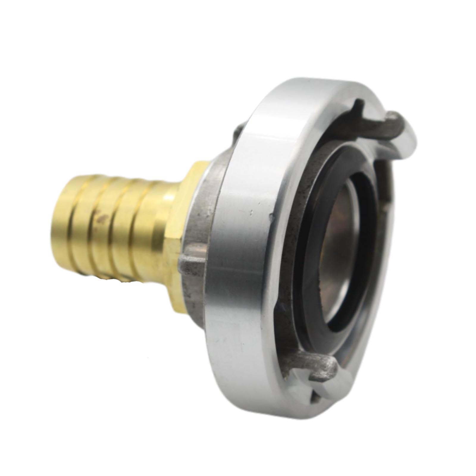 STORZ C DN 52 KA 66 Übergangsstück Adapter -> Tülle Stutzen 50 mm 2"" Zoll Messing Pumpen Anschluss