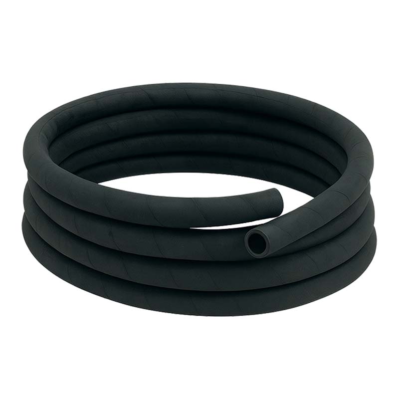 120 x 134 mm Kühler Heißwasser Druckluft Mittel Schlauch EPDM schwarz DIN 73411/96 - PN 3 bar - 20 m