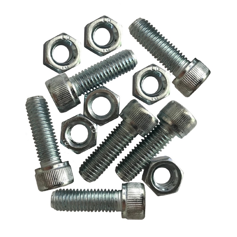 M 12 x 60 Schrauben Satz Klemmschale Stahl