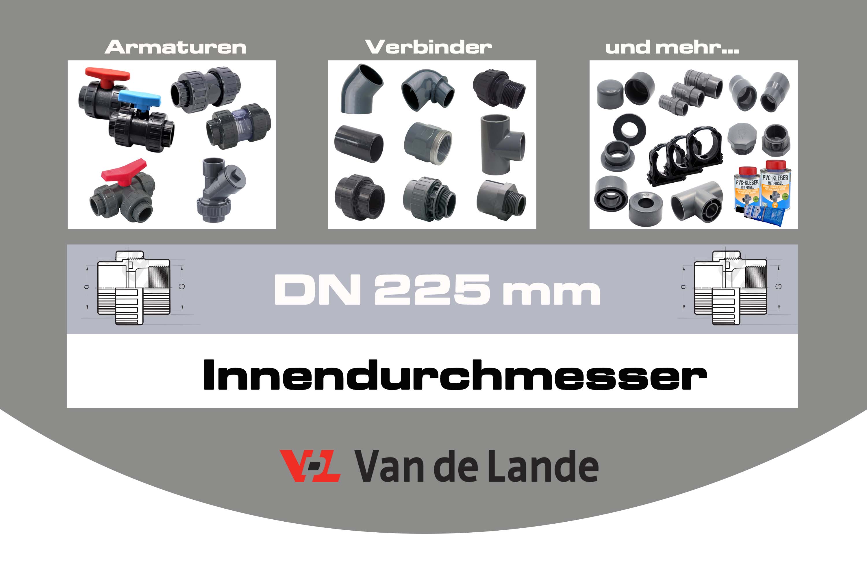 DN 225 mm